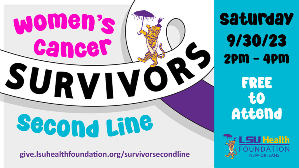 Women's Cancer Survivors Second Line flyer