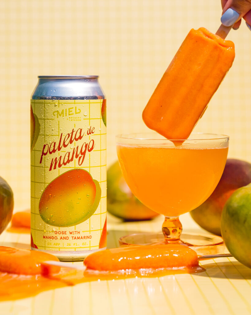 Miel Brewery 16oz Ca Paleta de Mango